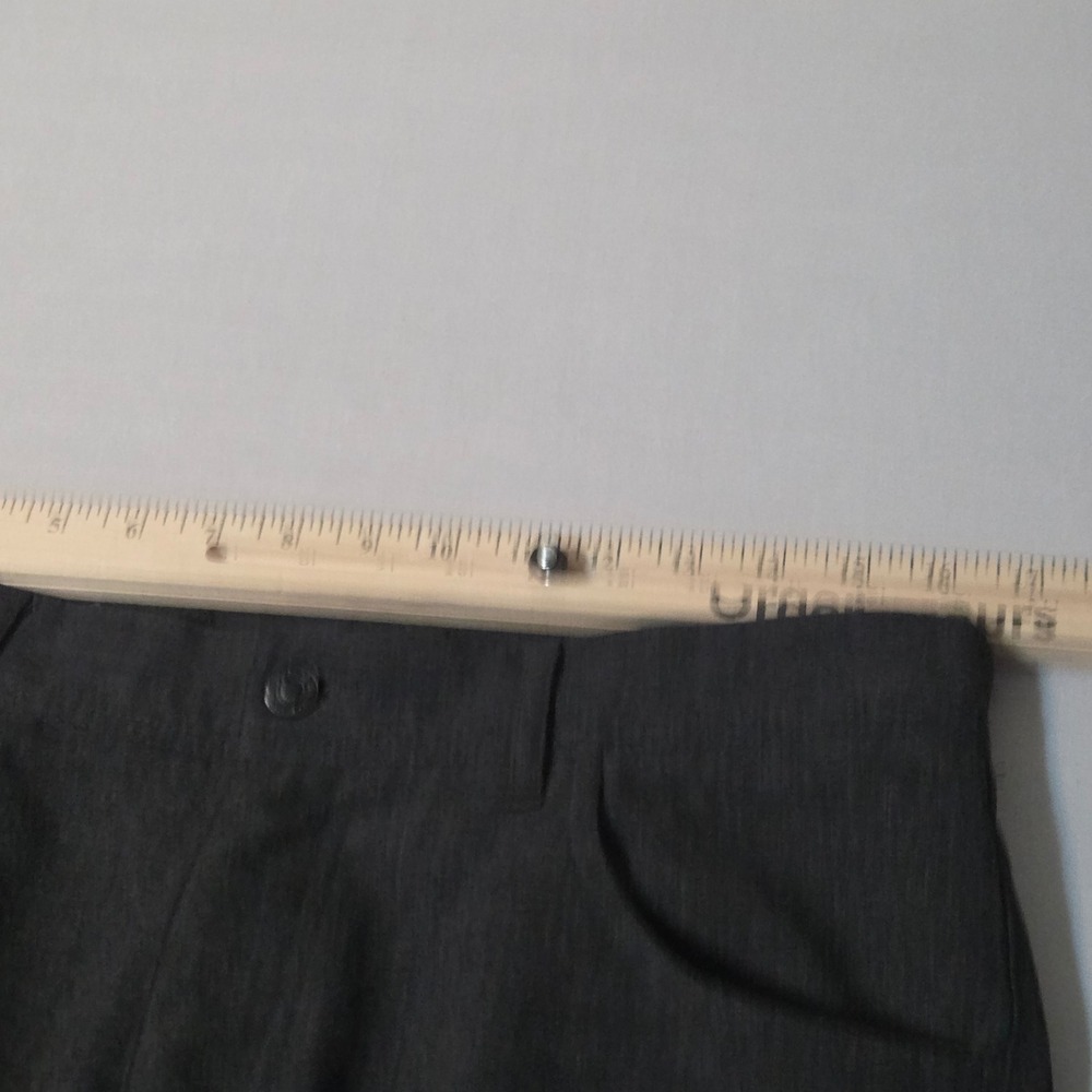 Alberto Ceramica Pants Mens 32x30 Gray Modern Fit Flat Front Trousers - Picture 8 of 13